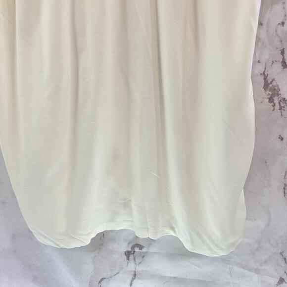 Chubbies Shirt Mens Medium Off White Lotus Button Sleeve Sunday Short Sleeve - Picture 9 of 13